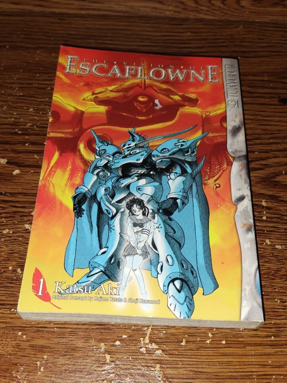 Escaflowne Vol. 1  from Tokyopop Manga in English from Katsu Aki